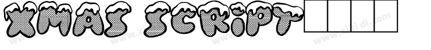 Xmas Script字体转换
